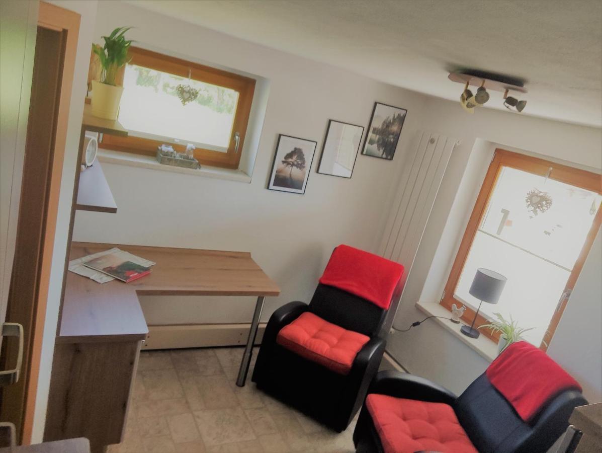 Ferienwohnung Nimm Dir Zeit Hinterhermsdorf Eksteriør billede